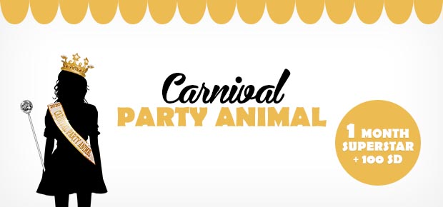 Stardoll Carnival Party Animal 2021 Winner + Featured Dolls