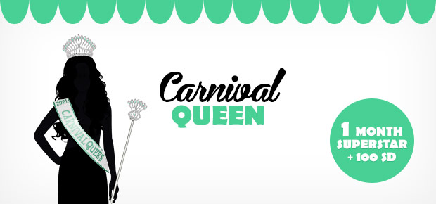 Stardoll Carnival Queen 2021 Winner + Featured Dolls